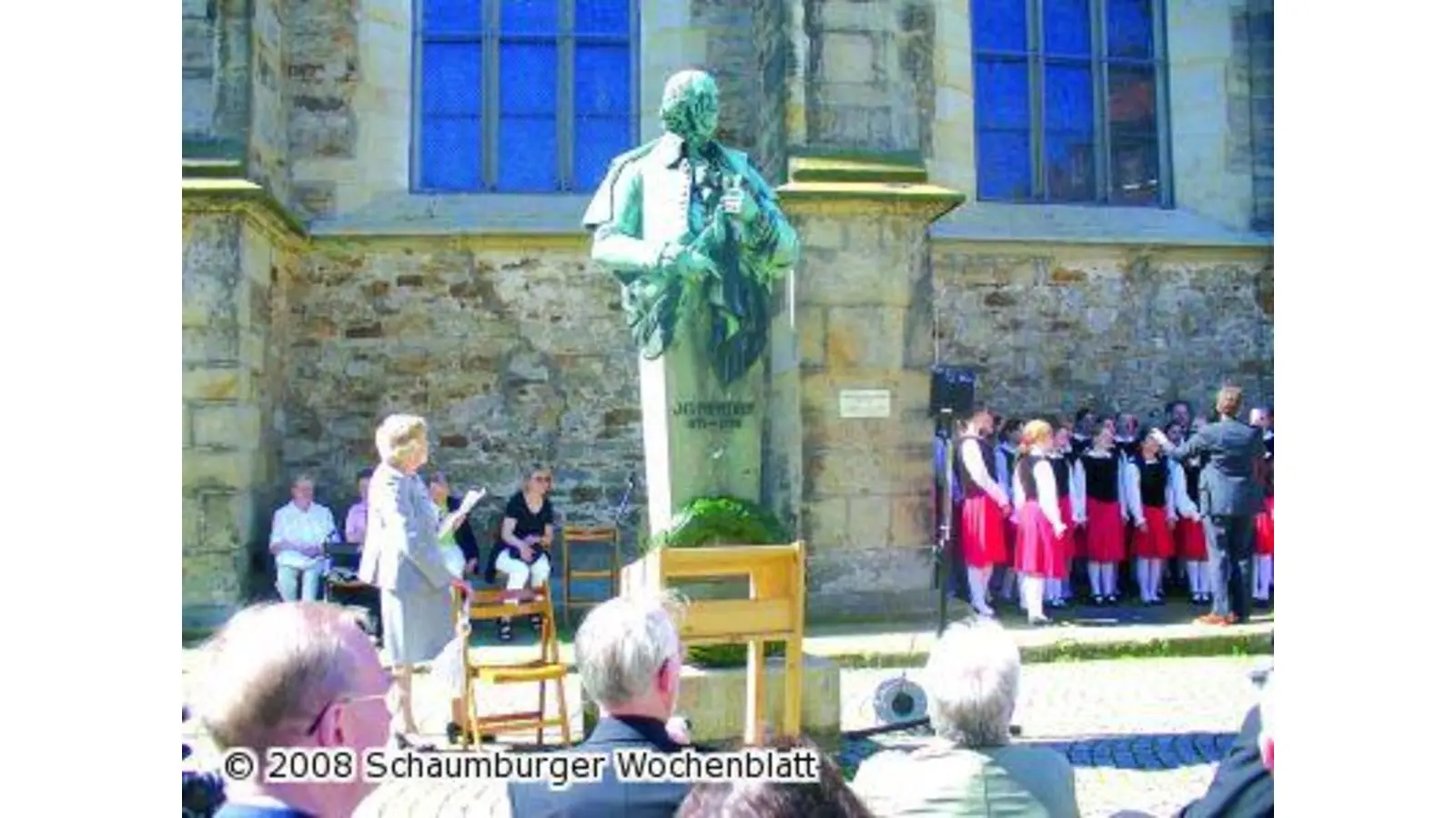Stadtkirchengemeinde gedenkt Johann Gottfried Herder (Foto: hb)