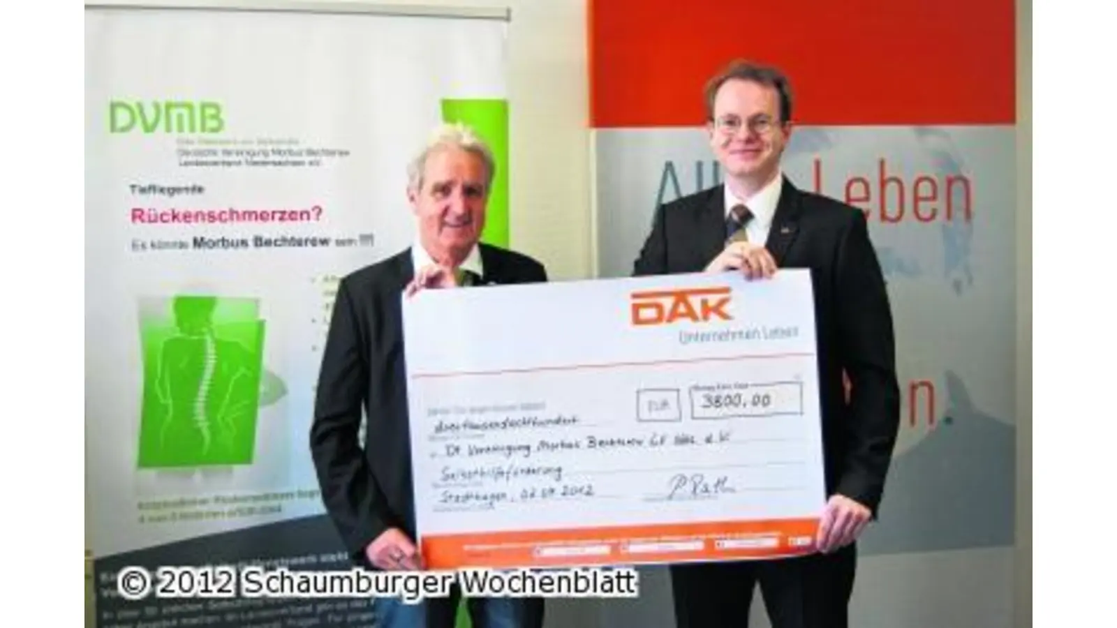 Die DAK unterstützt eine Selbsthilfegruppe (Foto: red)