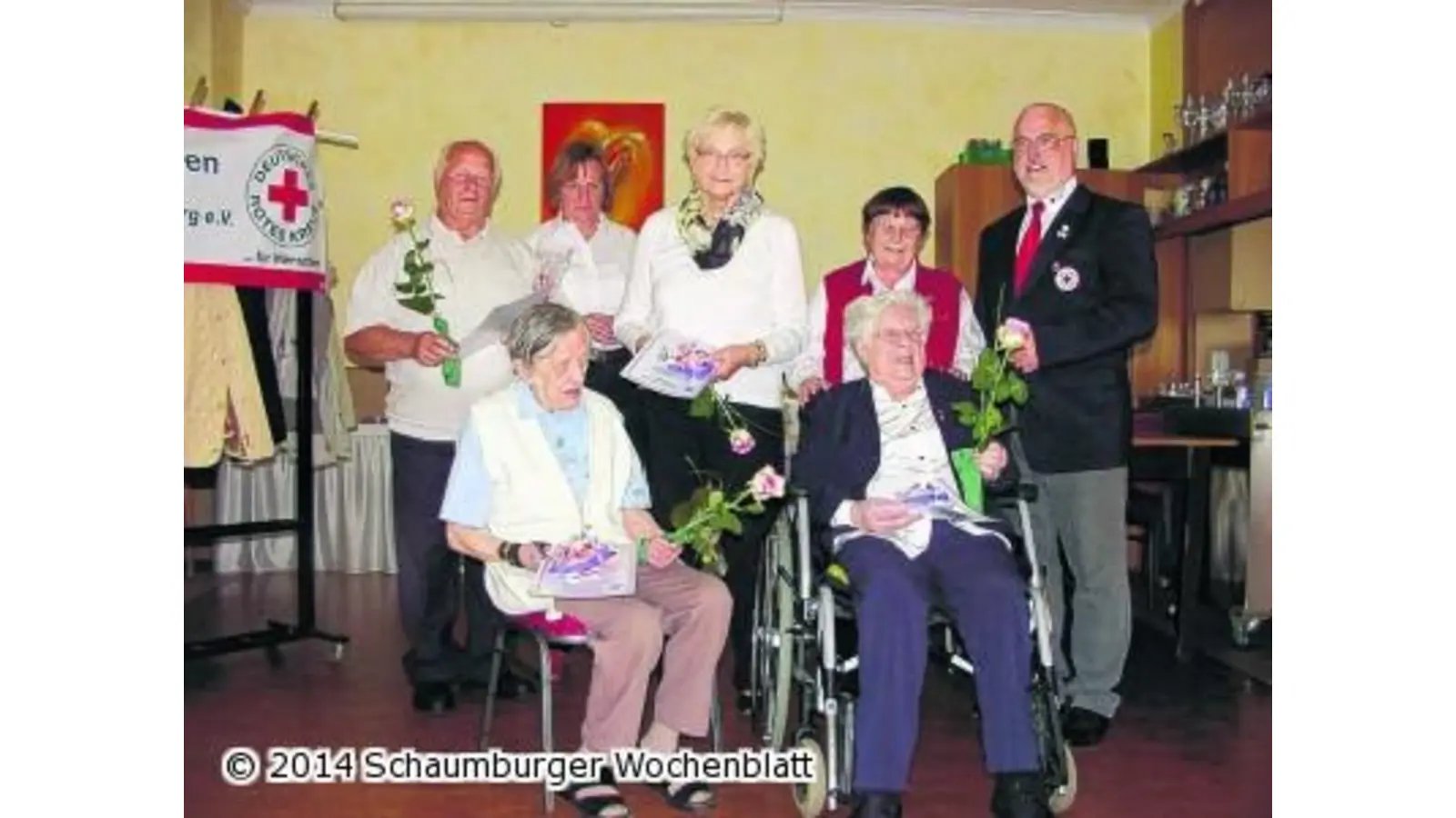 8588 Stunden Dienst am Menschen beim DRK (Foto: pd)