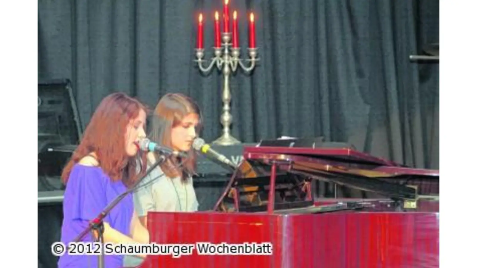 Junge Sängerinnen faszinieren Zuhörer (Foto: bb)