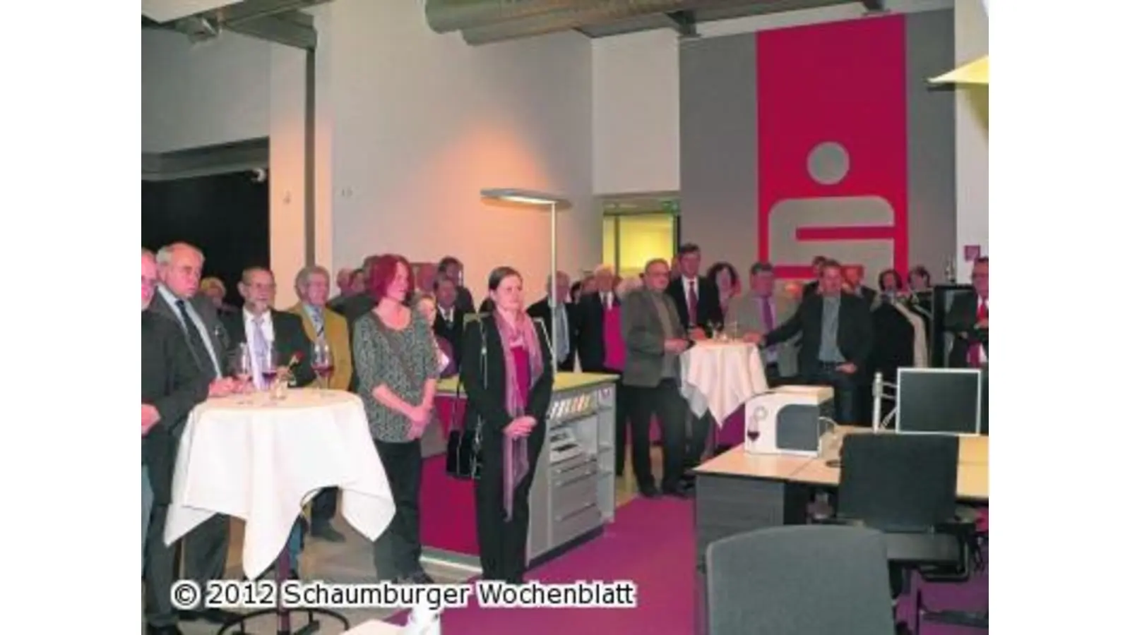 Der Jubilar lebt die Sparkasse (Foto: red)