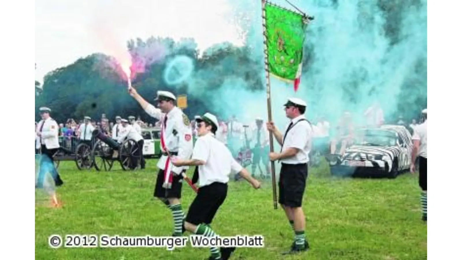 Große Schlacht nach genauer Regieanweisung (Foto: ste)