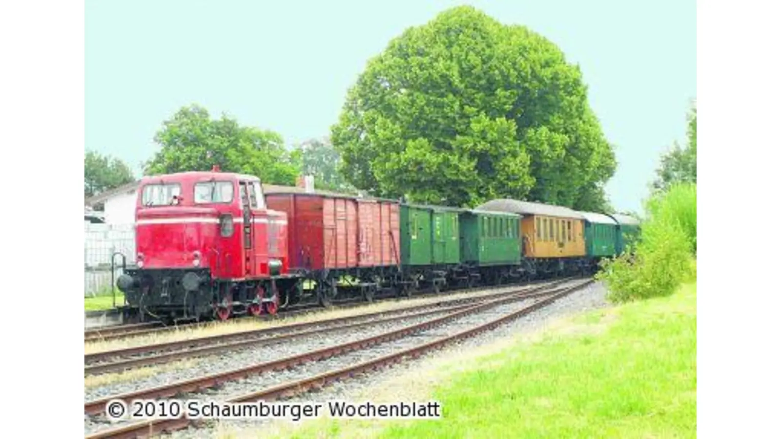 Mit dem Kleinbahnzug über Land (Foto: em)