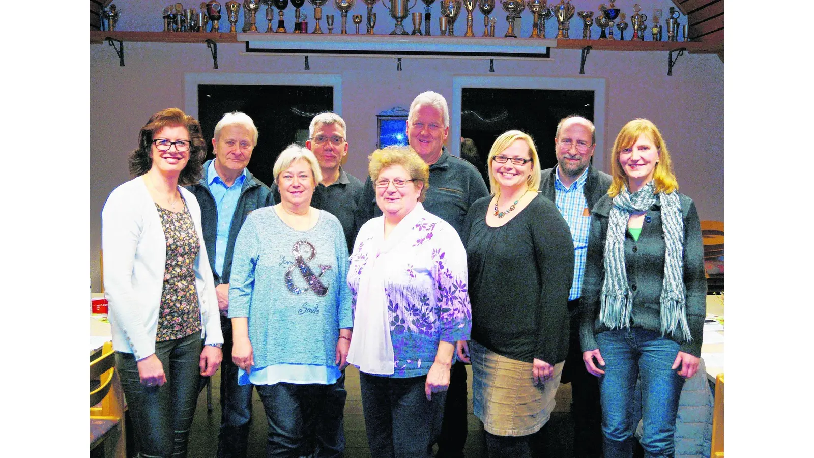 Vereinsmitglieder blicken auf aktives Jahr zurück (Foto: mk)