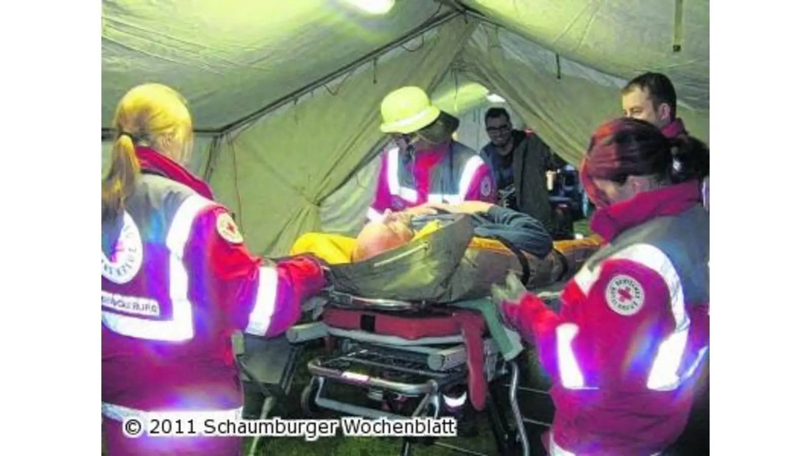 DRK Bereitschaft probt Ernstfall (Foto: red)
