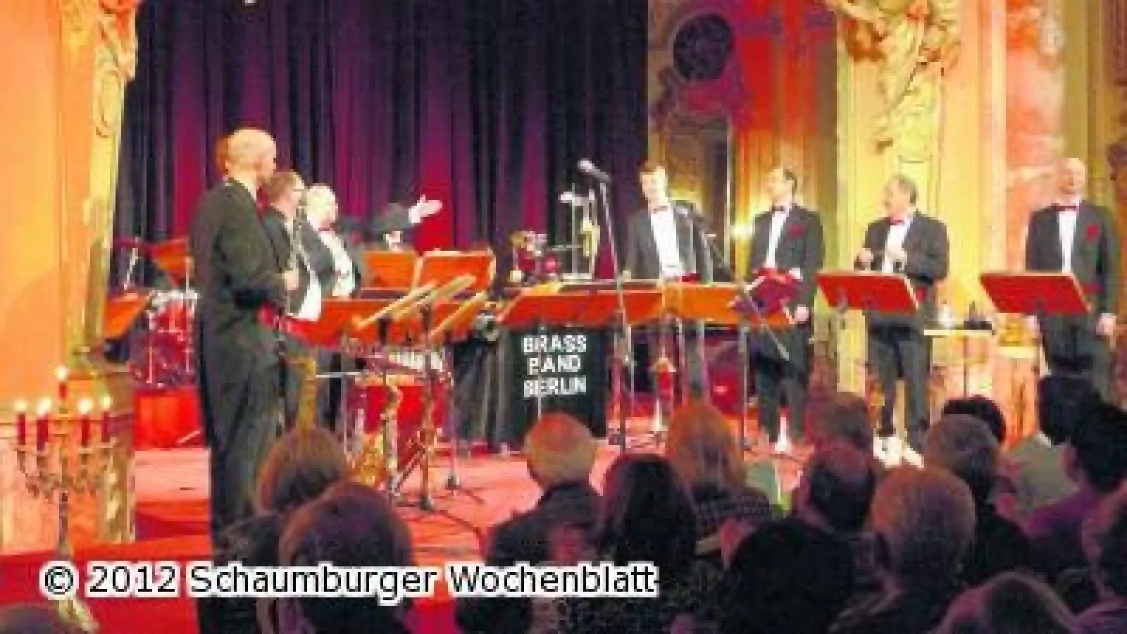 Es schwingt und klingt zu Schloss Bückeburg Mit der Brass Band Berlin und viel Schwung in den Frühling (Foto: hb)