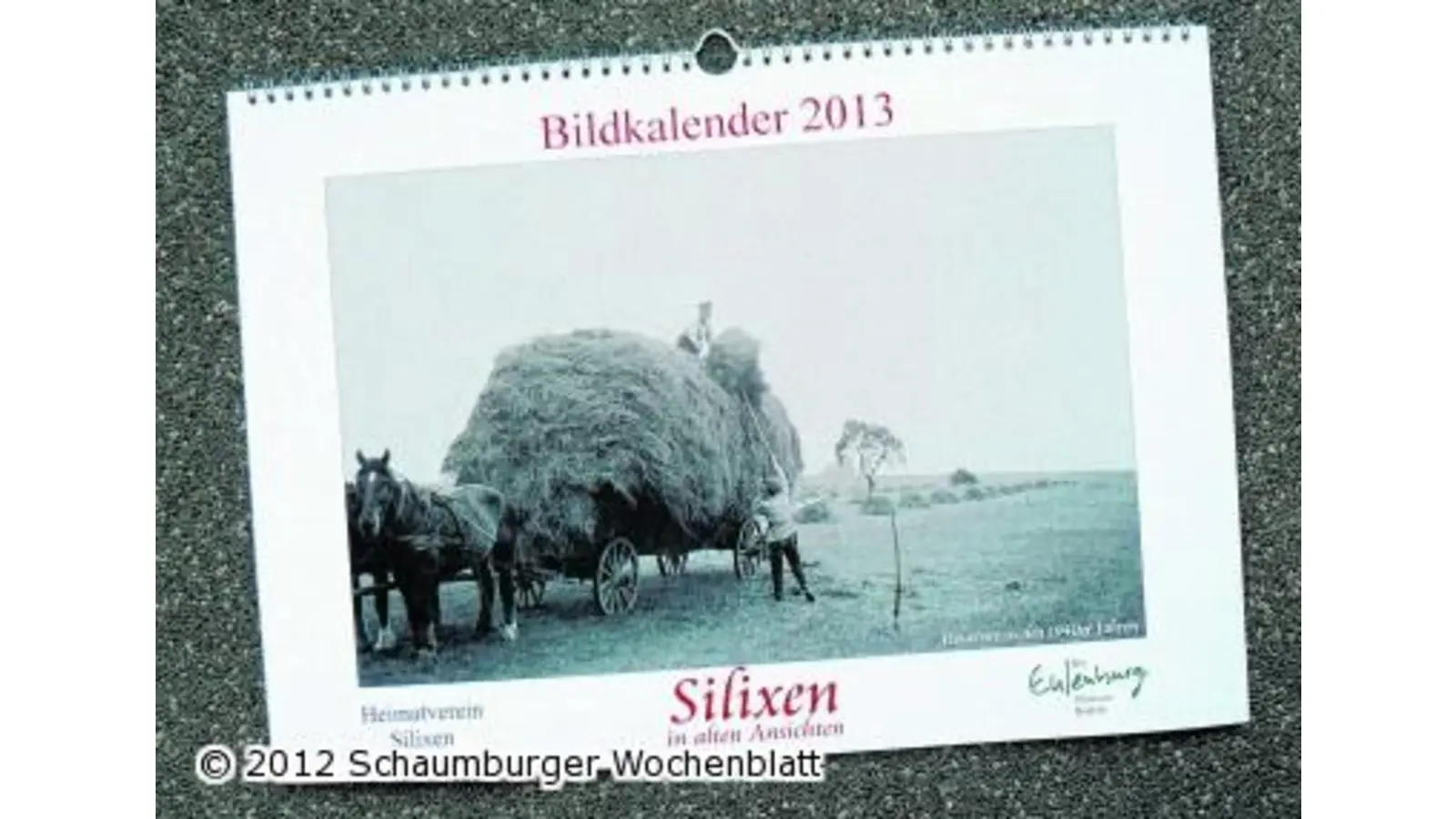 Neuer Kalender mit alten Fotos (Foto: km)