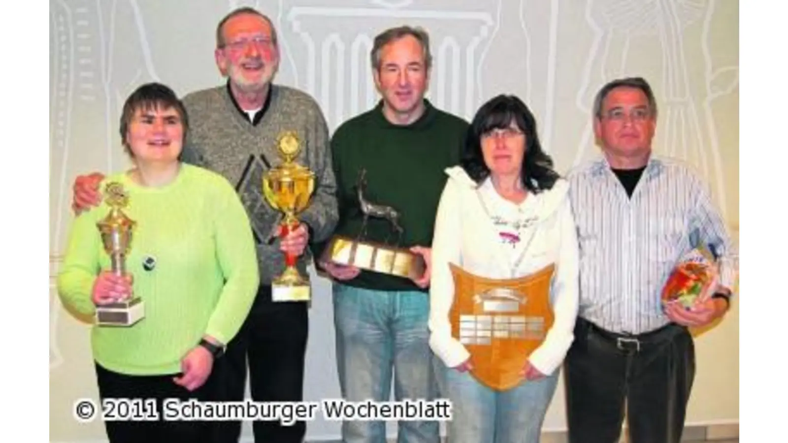 Schützenverein ehrt Pokalgewinner (Foto: red)