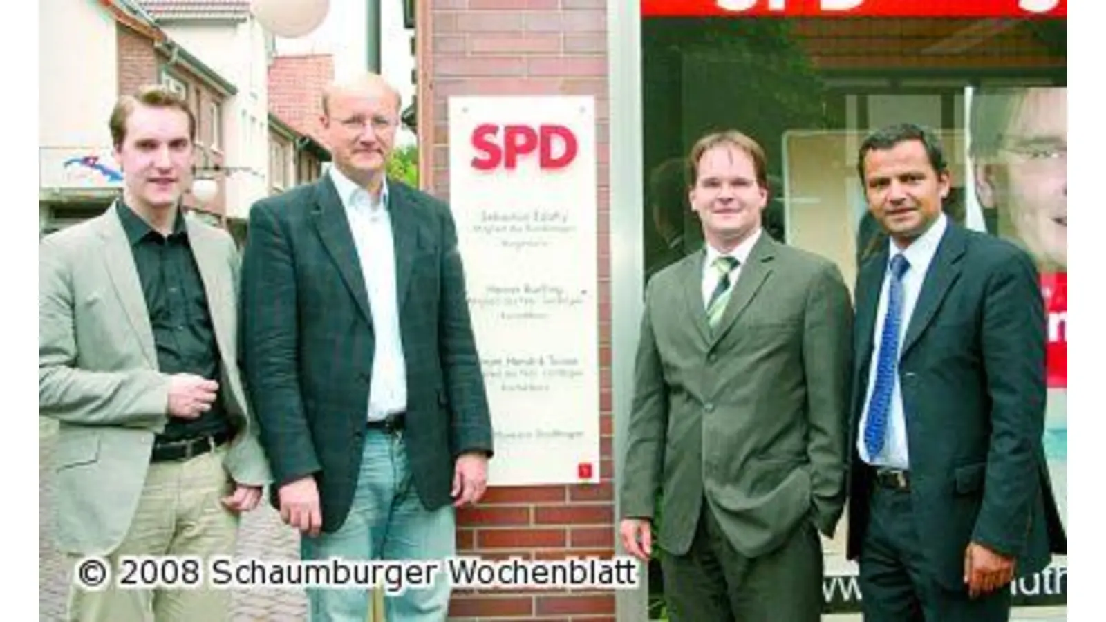 SPD-Landtagsabgeordnete eröffnen Büro in Stadthagen (Foto: bb)