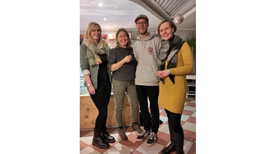 v.l.n.r. Svenja Kramer, Imke Hennemann-Kreikenbohm, Sören Kelb, Britta Kellermann. (Foto: privat)