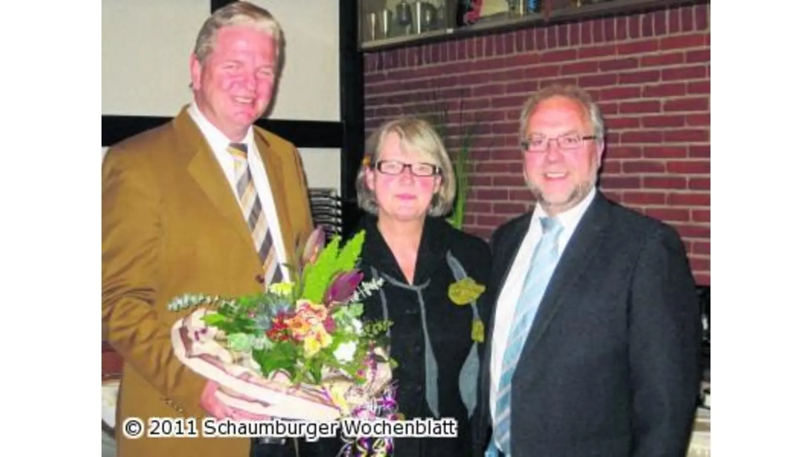Eine echte Volksbankfrau (Foto: pd)