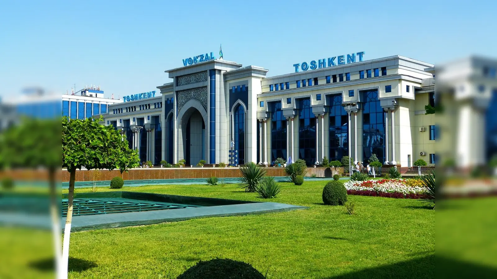 Der Bahnhof in Taschkent.