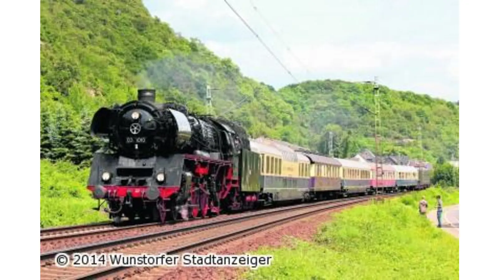 Mit Volldampf ins Mittelrheintal (Foto: red)