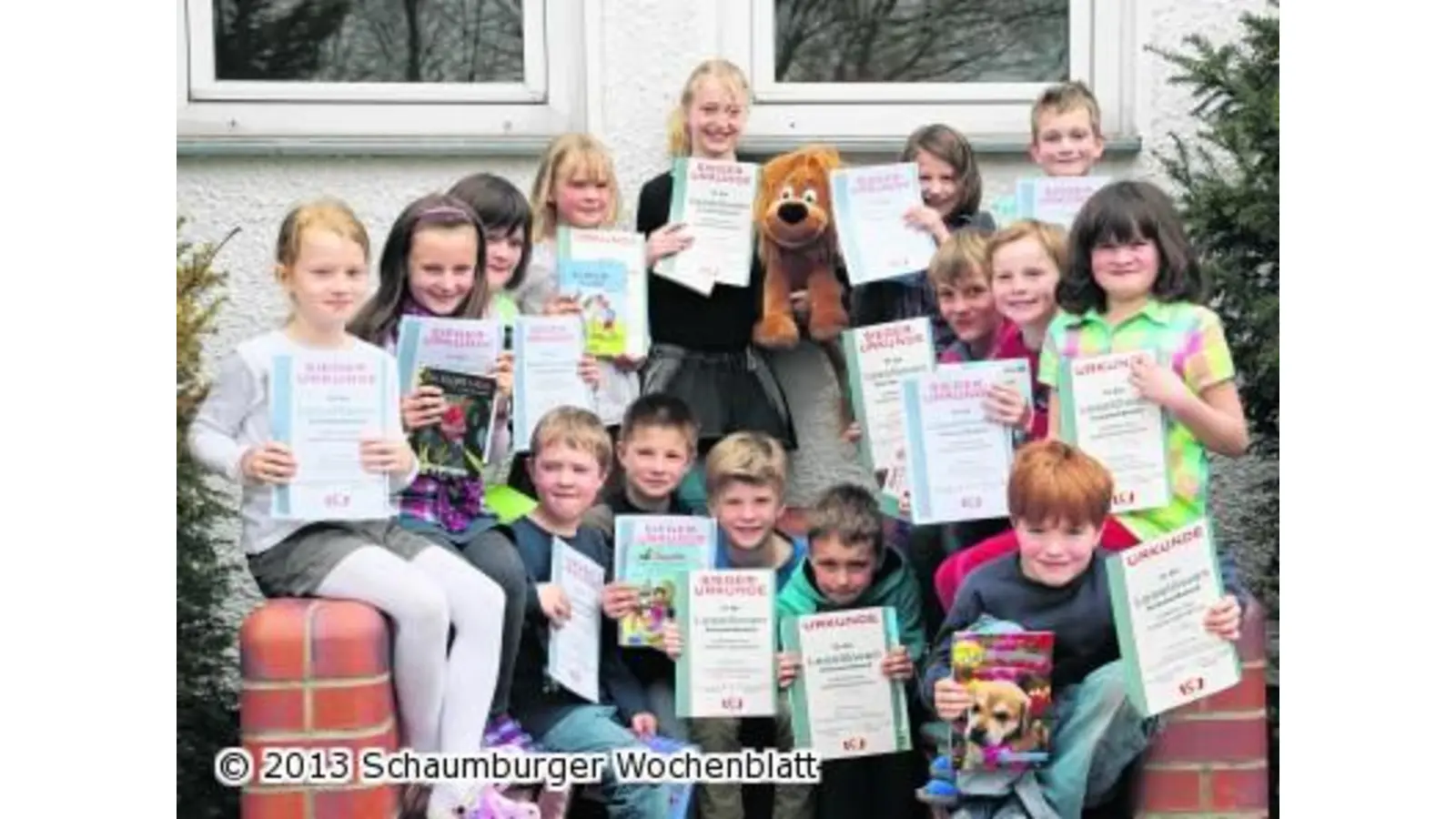 Lesewettbewerb begeistert die Jungen und Mädchen (Foto: red)