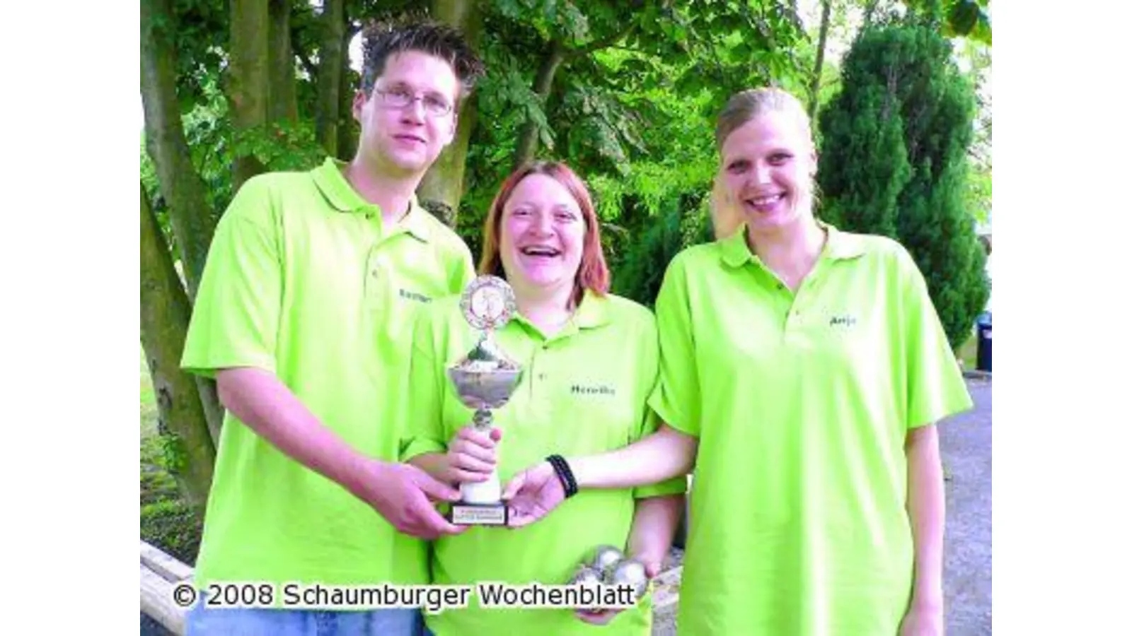 Der Nachwuchs holt den Sieg Überraschung bei Boule-Meisterschaften in Altenhagen II (Foto: al)