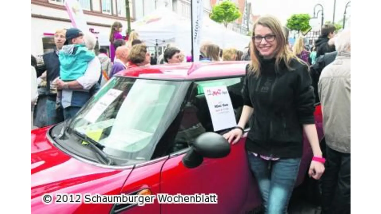 Für die nächsten Jahre darf erst einmal Mama an das Steuerrad (Foto: bb)