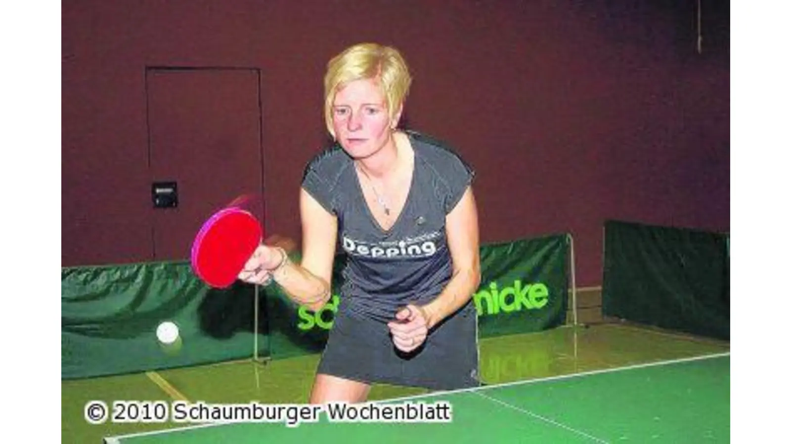 Vom Kreißsaal direkt an den Tischtennistisch (Foto: red)