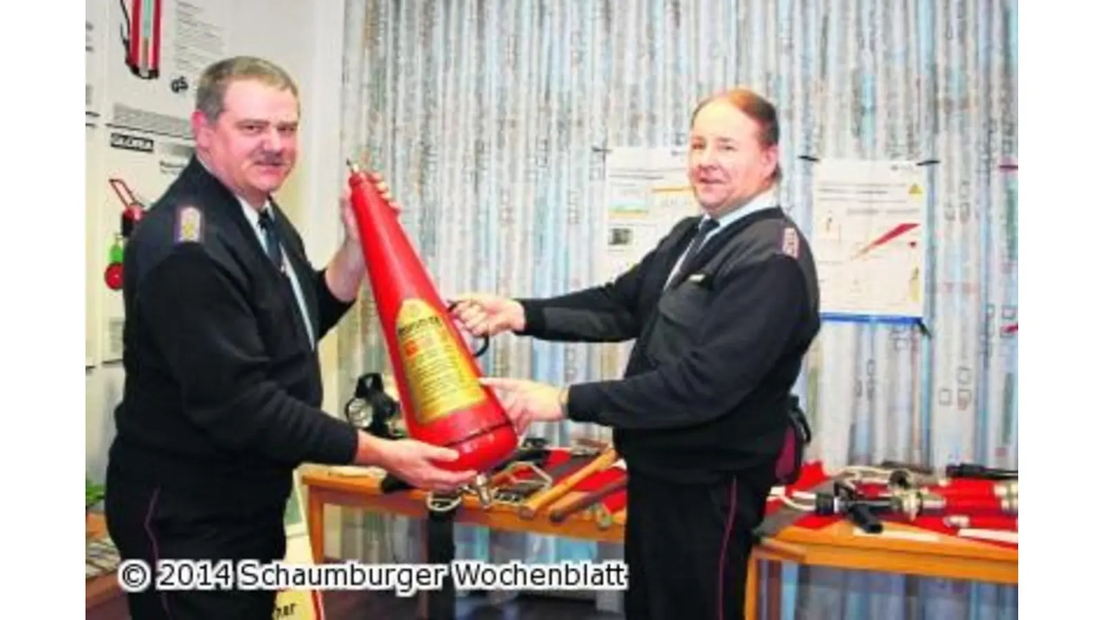 Ausstellung lässt 100 Jahre Feuerwehr greifbar werden (Foto: jl)