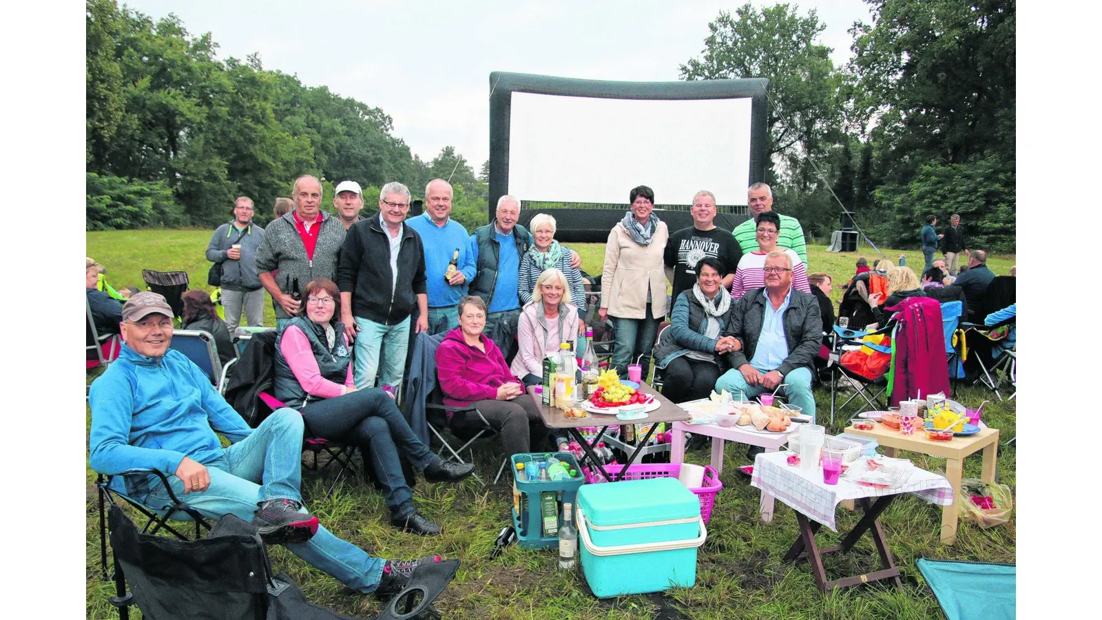 Freiluftkino hat treue Besucher (Foto: gi)
