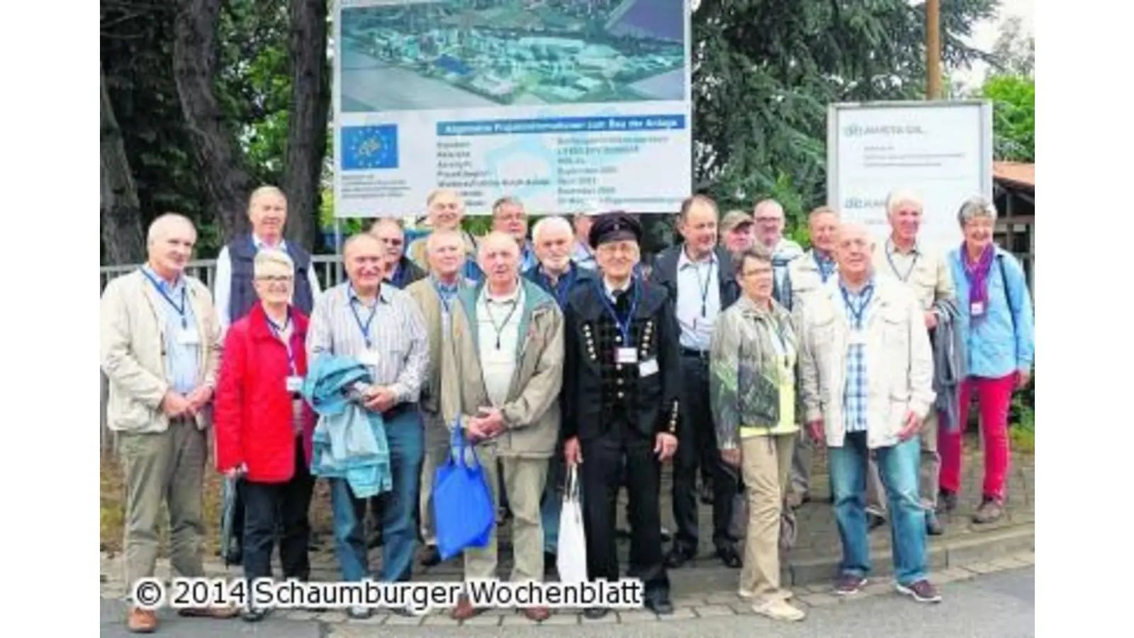 21 Lindhorster besuchen Raffinerie (Foto: bt)