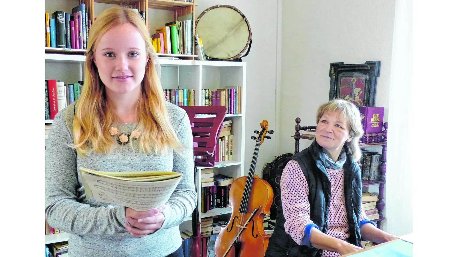 Celina will auf die Bühne (Foto: al)