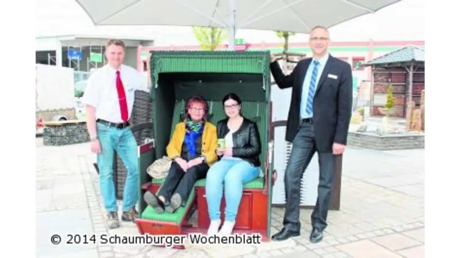 Der Strandkorb in der Dose (Foto: ag)