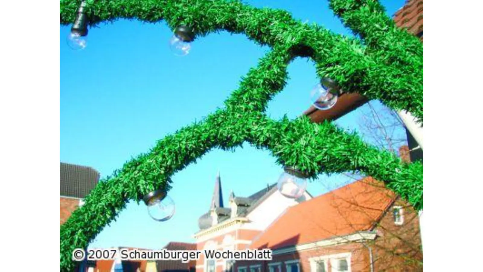 Weihnachtsbeleuchtung (Foto: pp)
