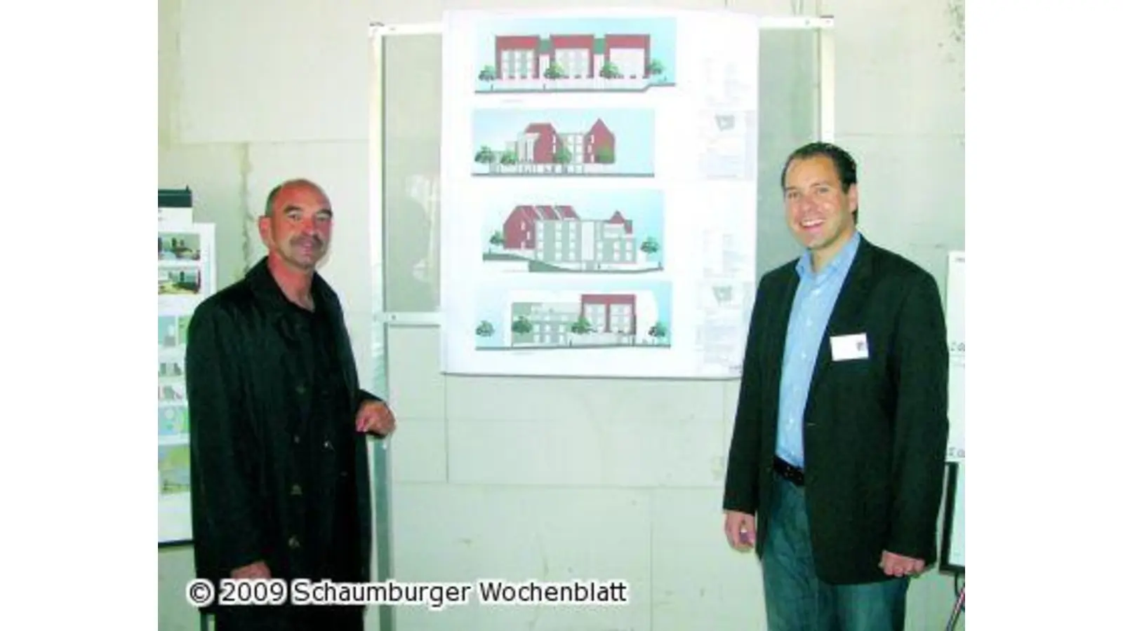 Bauarbeiten am Seetor-Pflegeheim gehen trotz Insolvenz weiter (Foto: km)