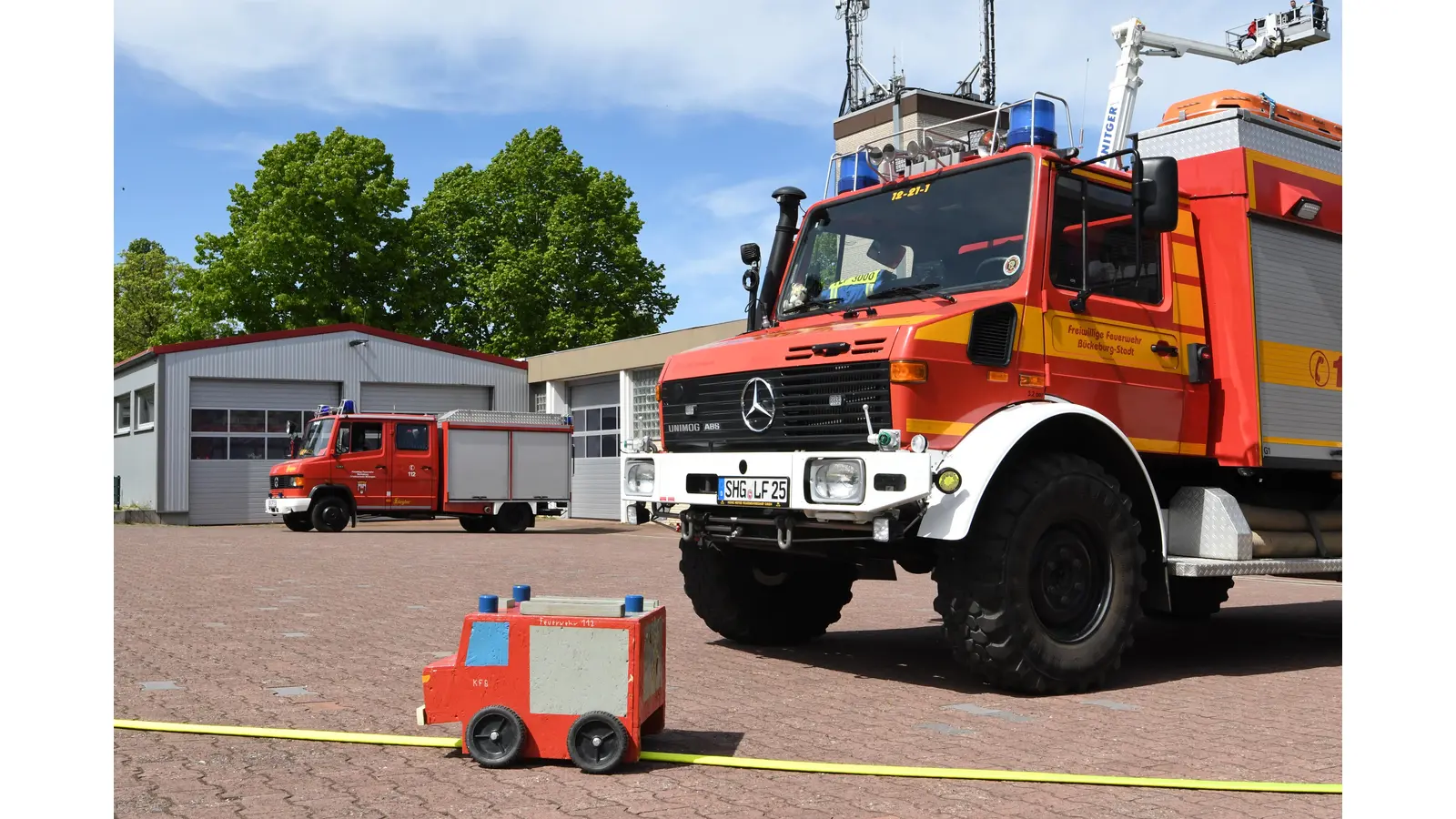 Die Blaulichtmeile wird ein Spaß für Jung und Alt. (Foto: nd)