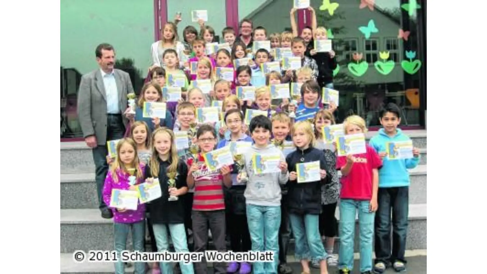 Pokale für die Besten (Foto: km)