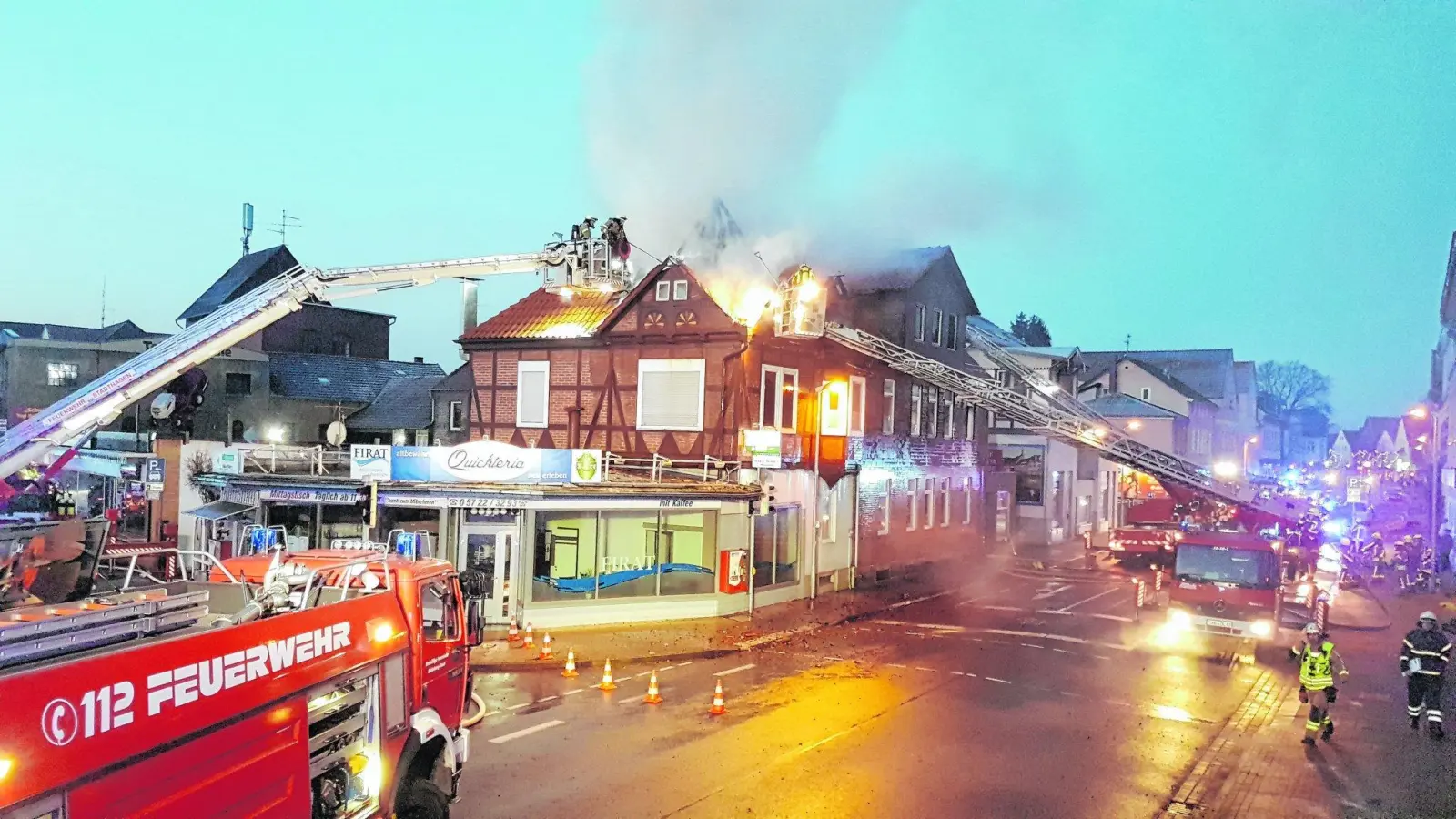 Brand verletzt zwei Personen (Foto: red)