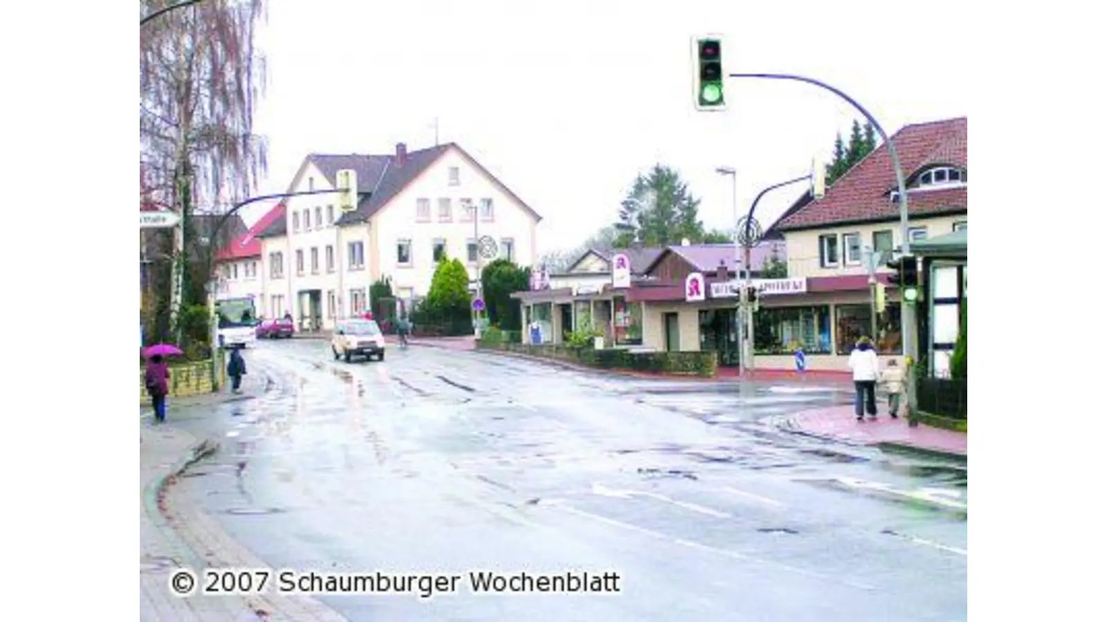 Nur noch eine Fußgänger-Ampel (Foto: pd)