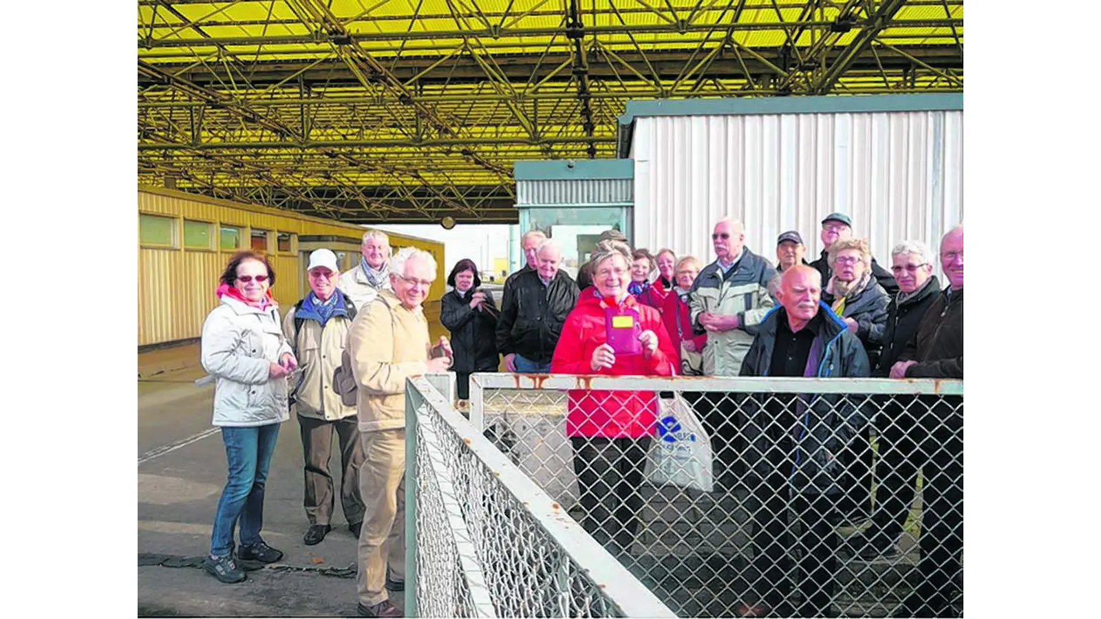 Kontrollgarage und Leibesvisitation (Foto: em)