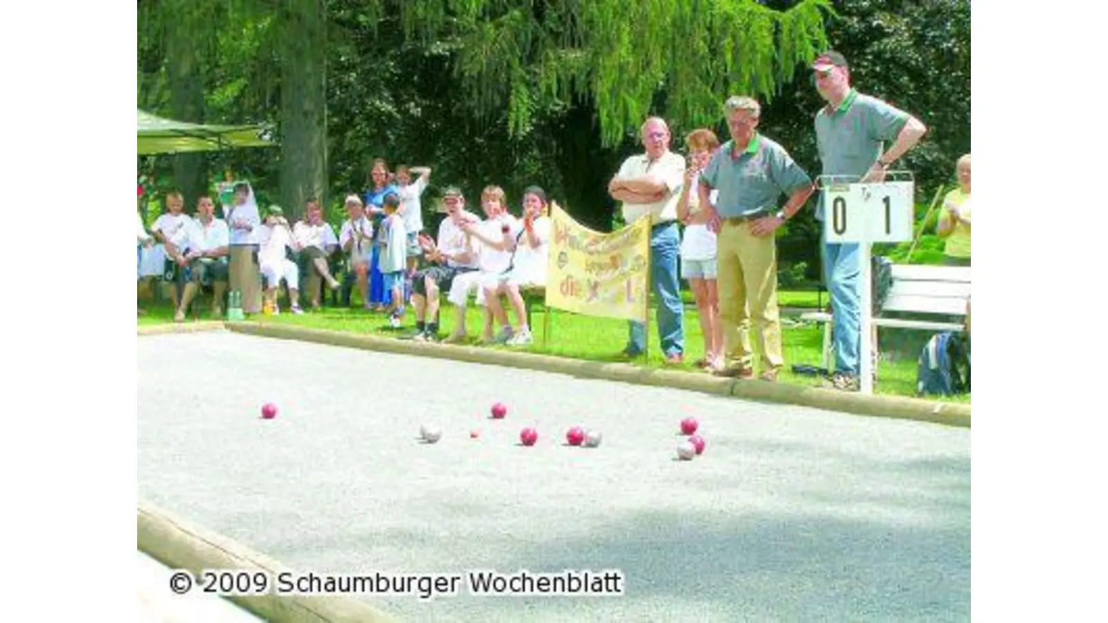 Meldebeginn für Boule-Meisterschaft 2009 (Foto: red)