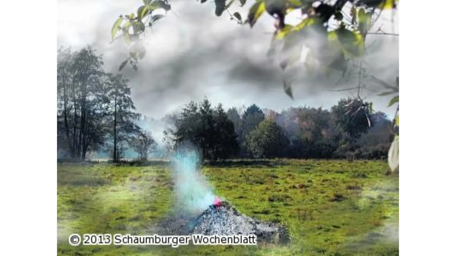 Grünes Licht für dunkle Wolken (Foto: km)