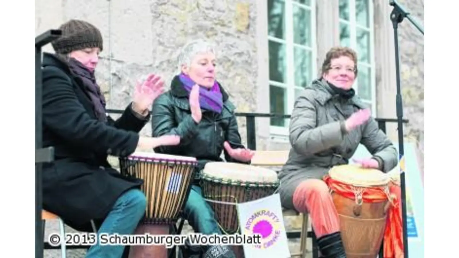 Mit Musik gegen das Klinikum (Foto: wa)