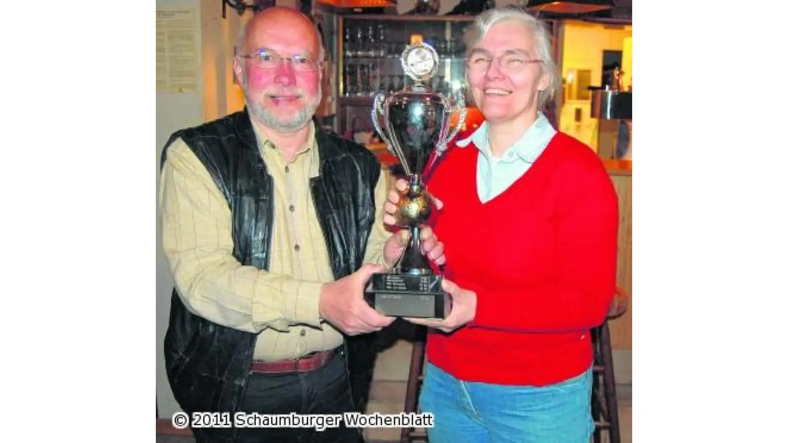 Marietta Sauer gewinnt Wanderpokal (Foto: red)