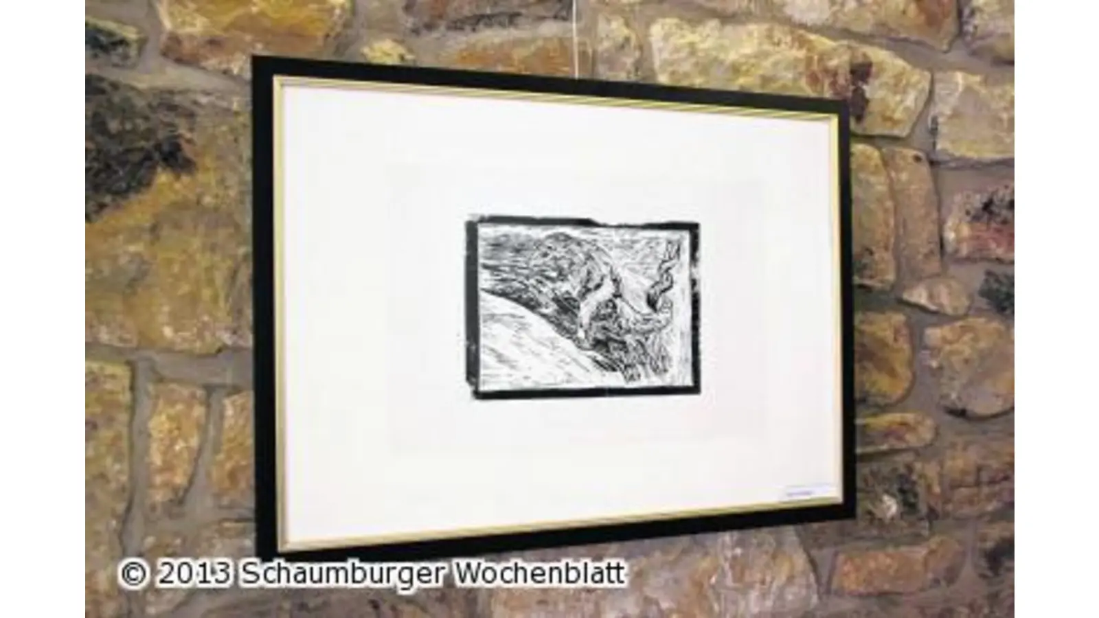 Tierisch berauscht vom Linolschnitt (Foto: jl)