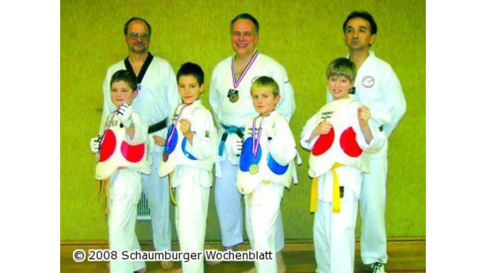 Erfolgreiche Taekwondo Sportler (Foto: red)