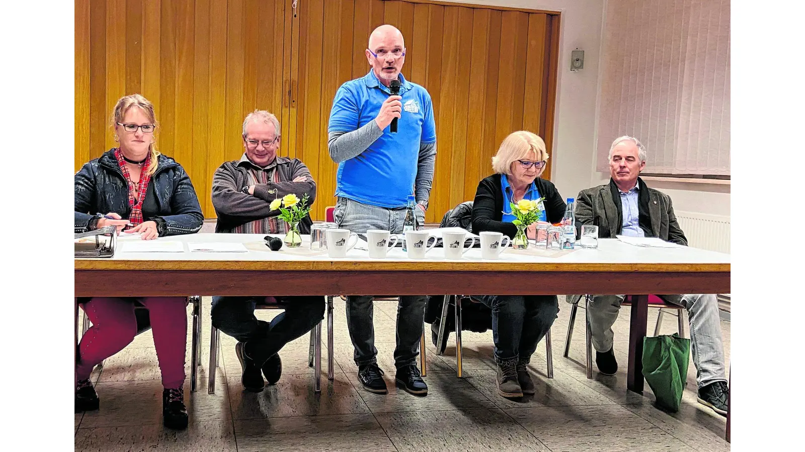 Vorstand besteht Feuertaufe beim letzten Backhausfest (Foto: red)