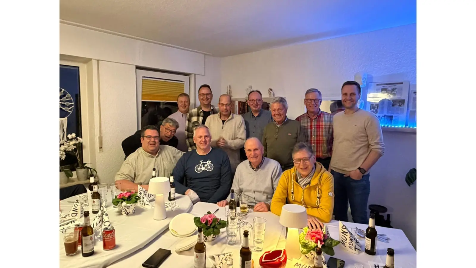 Die Rottmeister des Jahres 2009 Kai Brunsmann bei ihrem Treffen. (Foto: privat)