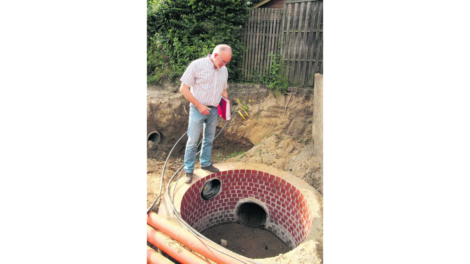 Kanalsanierung liegt im Plan (Foto: gi)