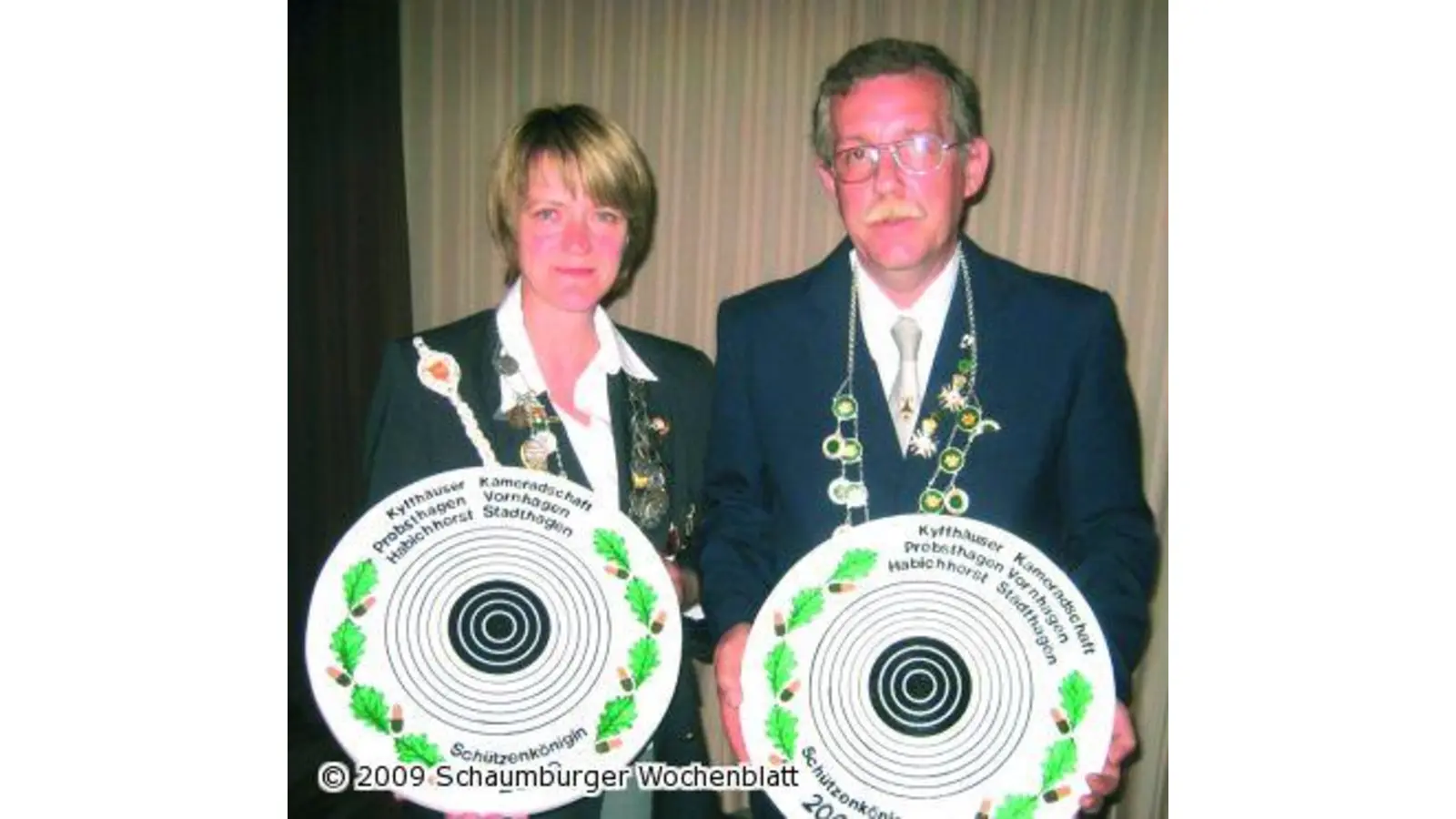 Doris Hartmann und Jörg Vogel sind das Königspaar (Foto: wtz)