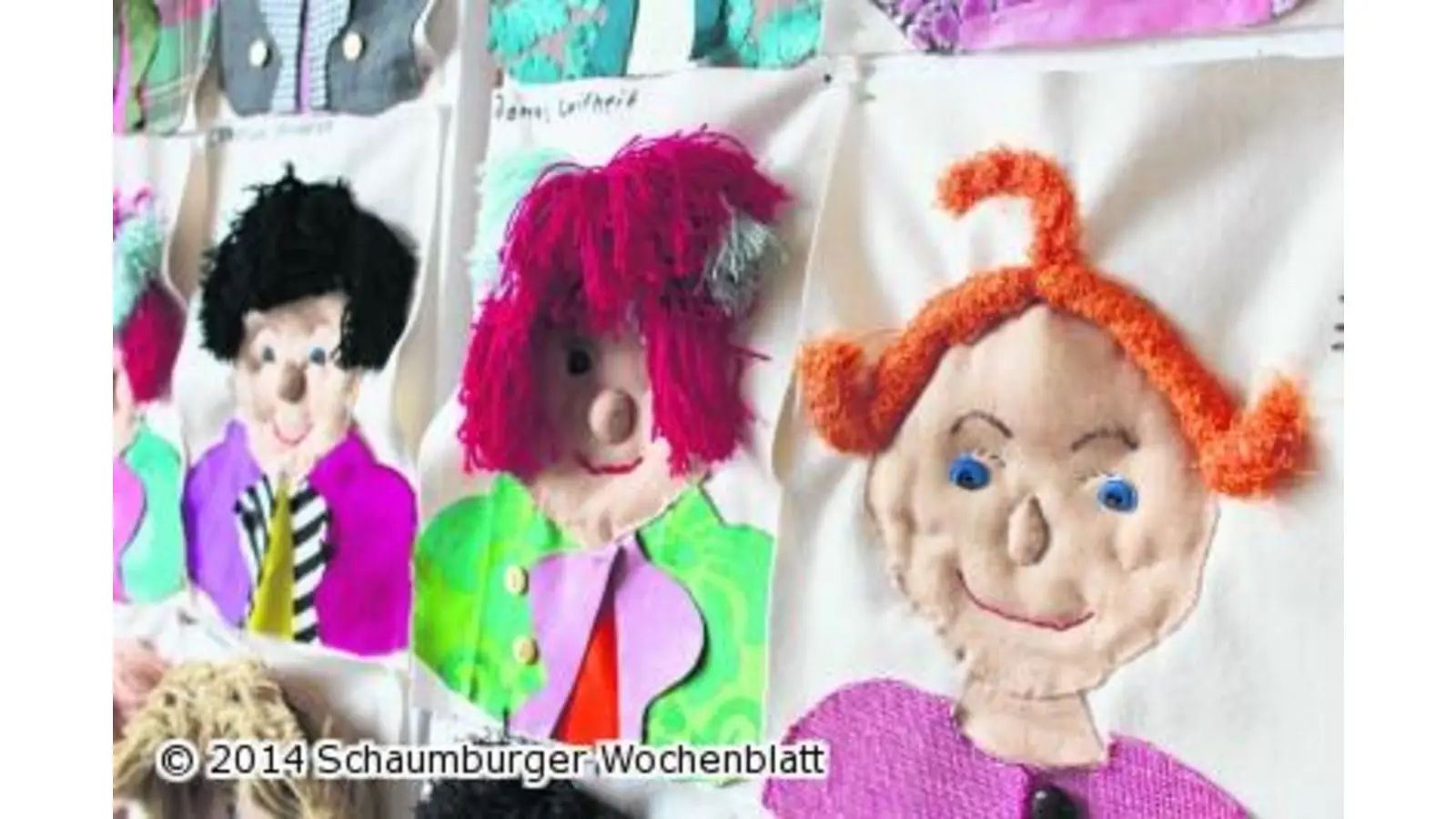 Max und Moritz im stofflichen Gewand (Foto: ag)