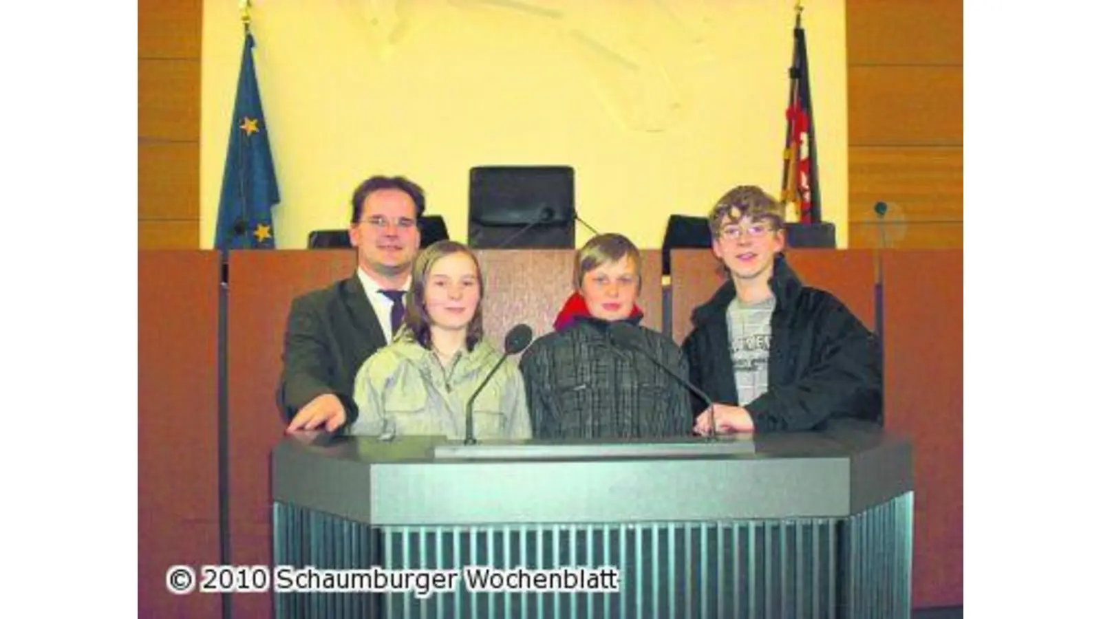 Landespolitiker für einen Tag sein (Foto: em)