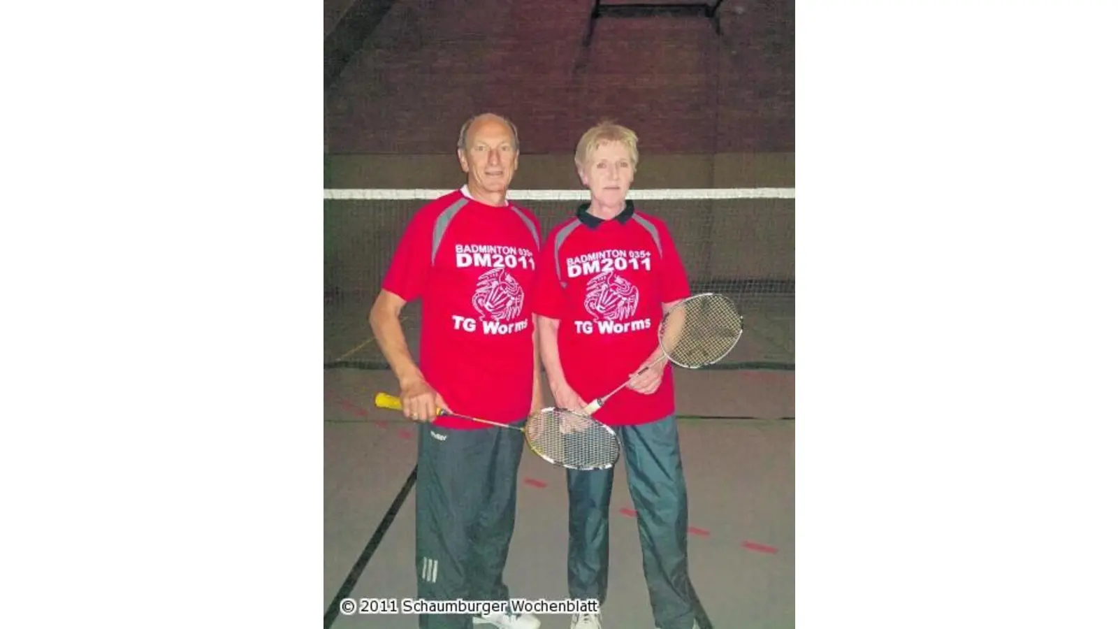 Vizemeisterschaft für das Badminton-Doppel (Foto: red)