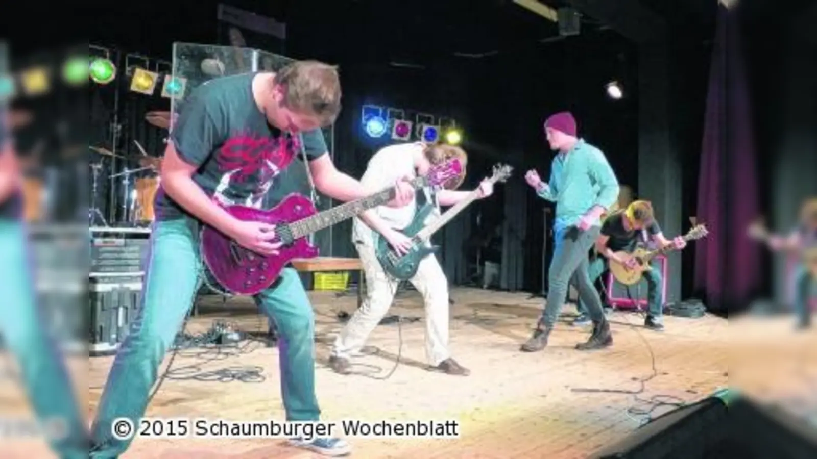Originelle Bandbreite beim Band-Contest im Brückentor (Foto: red)
