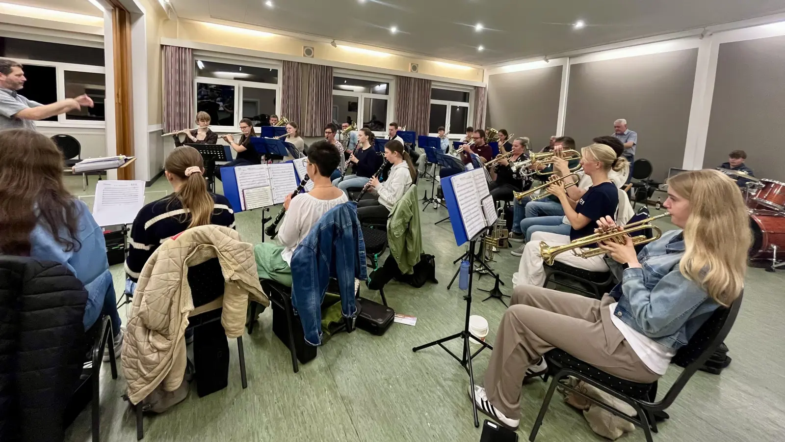 Volles Haus bei der offenen Probe vom Musikzug Pohle. (Foto: privat)