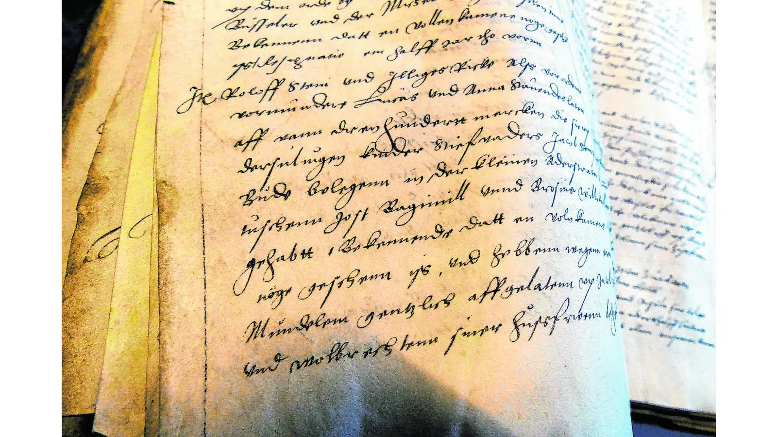 450 Jahre altes Buchfragment wandert zurück nach Pommern (Foto: km)