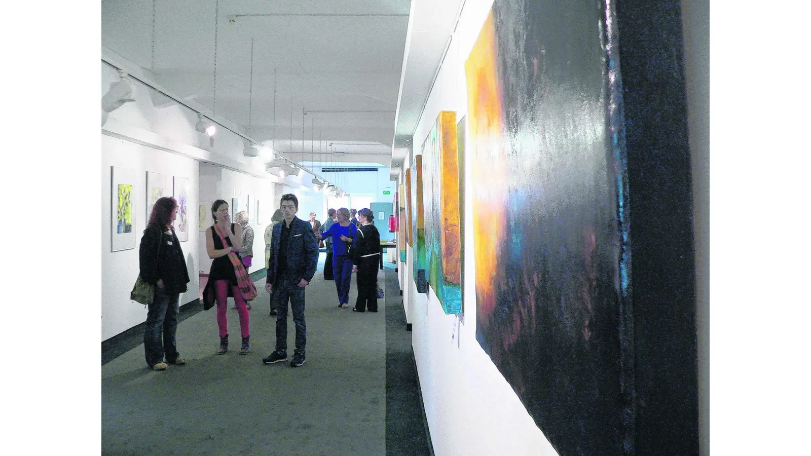 Neue Arbeiten in der Kunstetage (Foto: al)